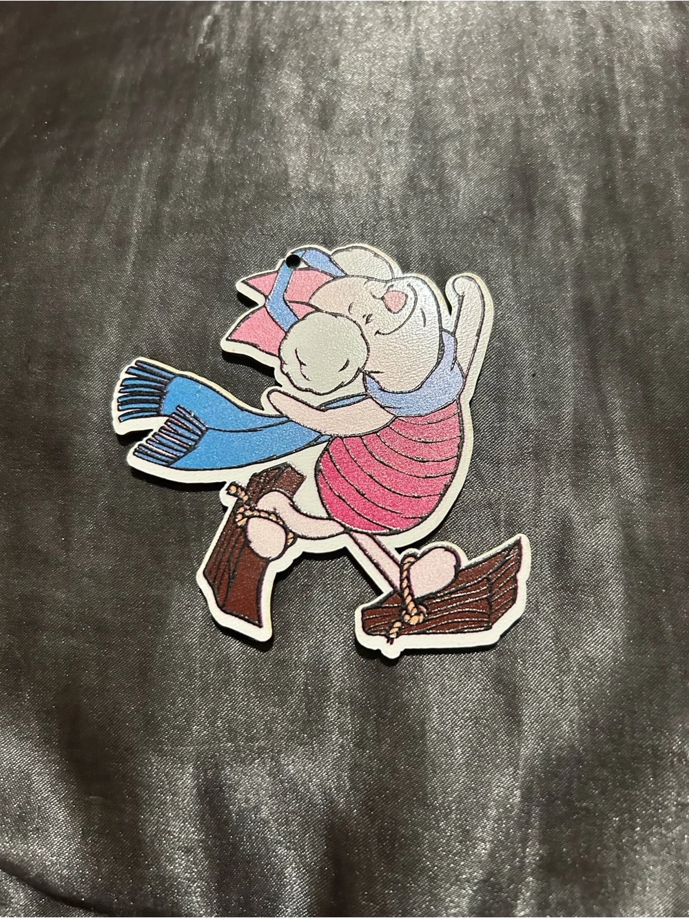Piglet Winter Ornament